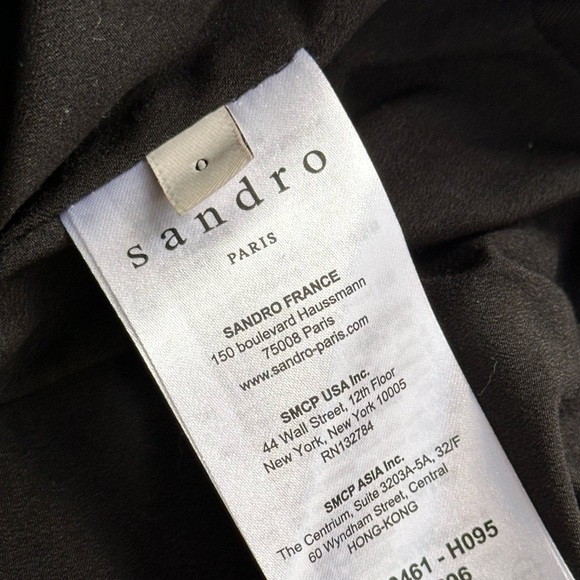 Sandro tweed green and silver glitter skirt - Picture 5 of 5